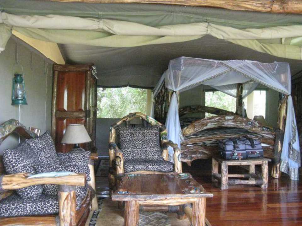 Innenansicht Tent Royal Mara Safari Lodge