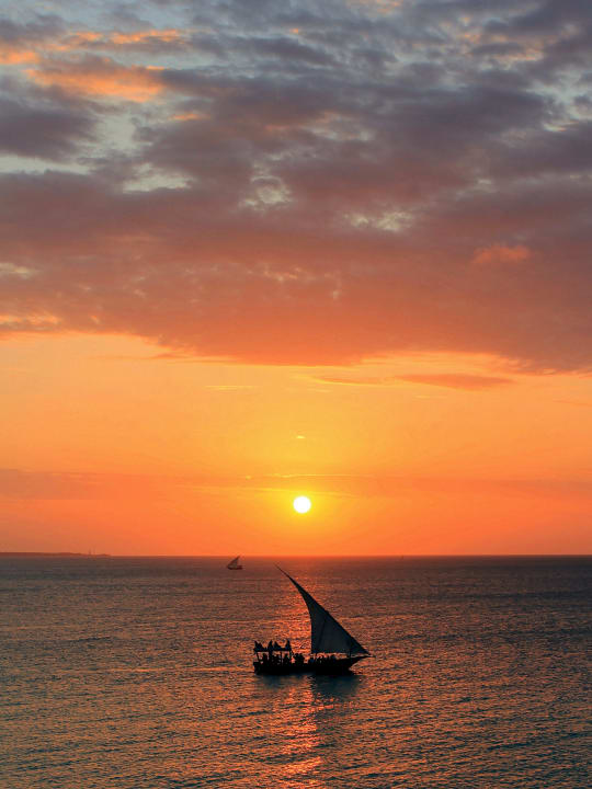 Sonnenuntergang Hotel Riu Palace Zanzibar