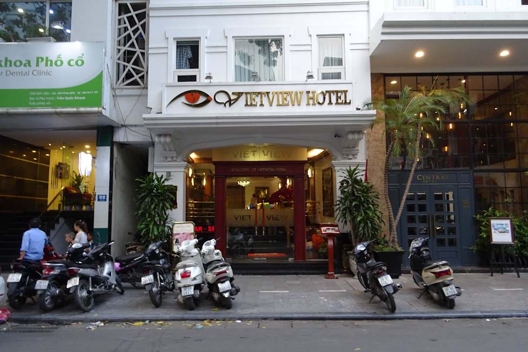 Hoteleingang Vietview Hotel & Spa
