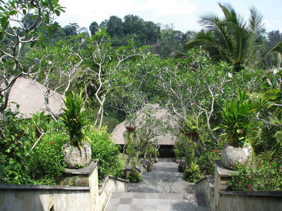 Von der Rezeption aus fotografiert Hanging Gardens of Bali