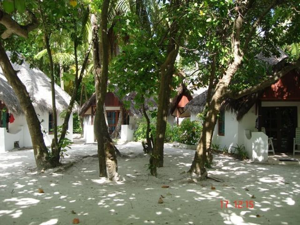 Nochmals unser Bungi - etwas versteckt  Thulhagiri Island Resort
