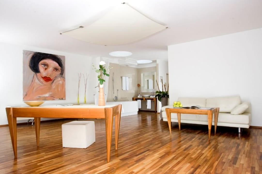 Design Suite mit offenem Badezimmer Landgraf Hotel & Loft