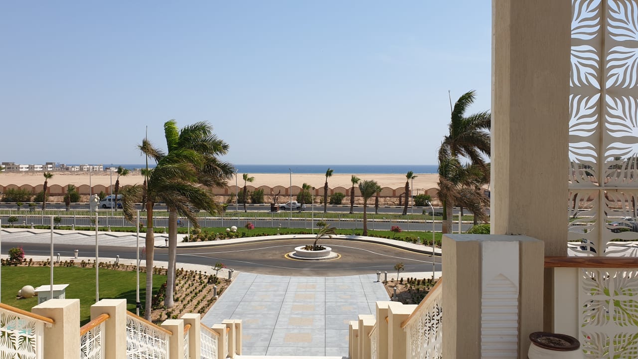 Ausblick Pickalbatros Aqua Blu Resort - Hurghada