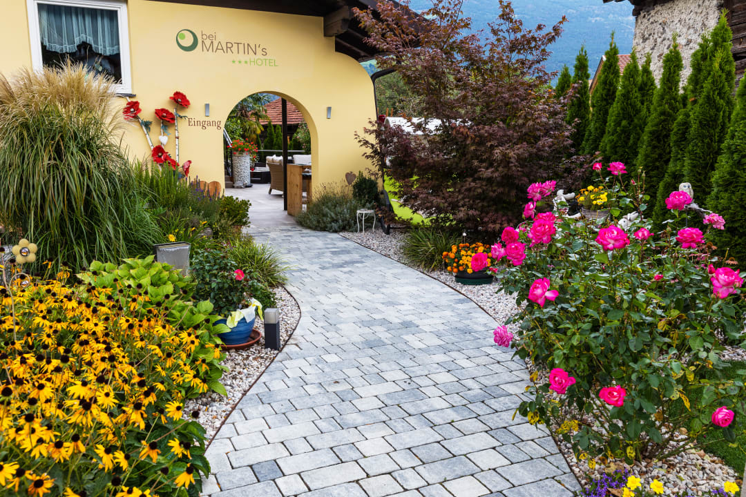 Gartenanlage Hotel bei MARTIN's