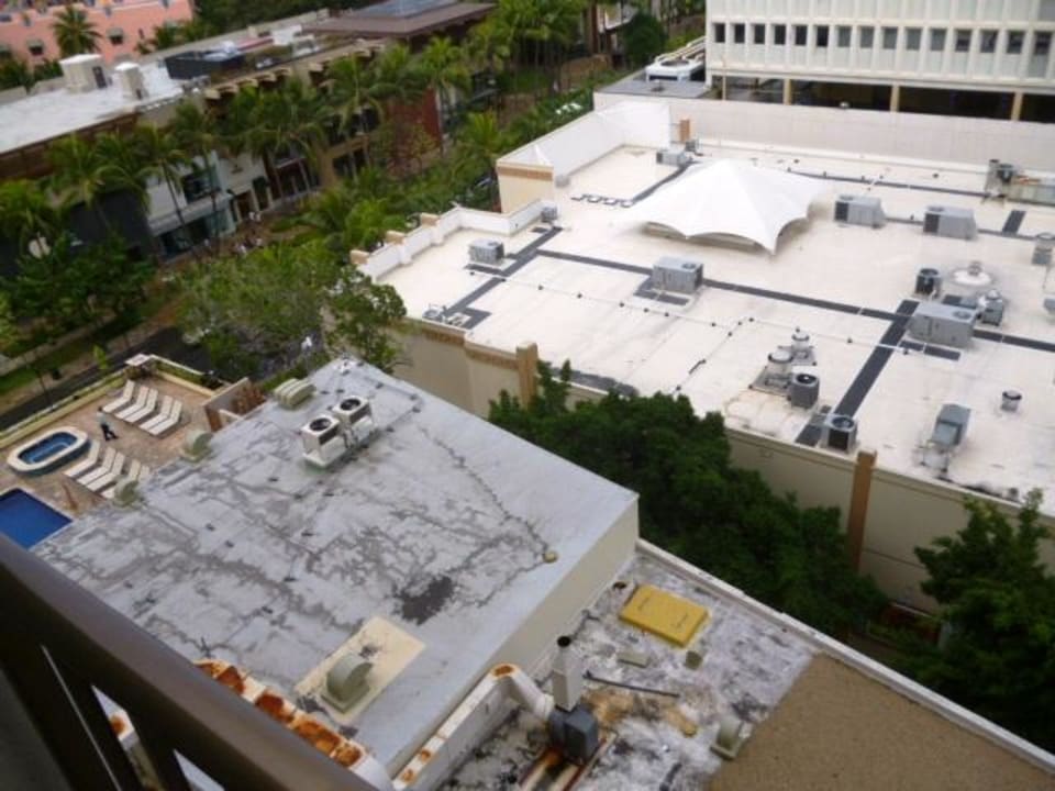 Blick Richtung Südwesten nach unten Waikiki Beachcomber by Outrigger