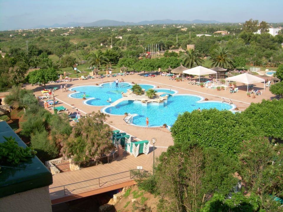 Blick zum Pool Hotel Mariant Park