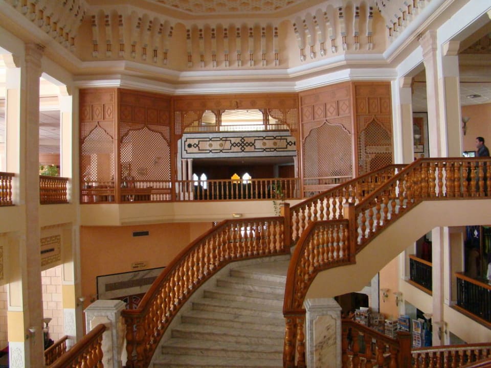 Schody w lobby Mahdia Palace Thalasso