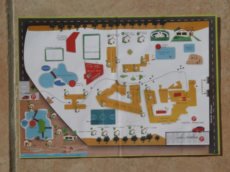 Hotelplan mit Marmari Beach Club und Marmari Suites Hotel Marmari Suites