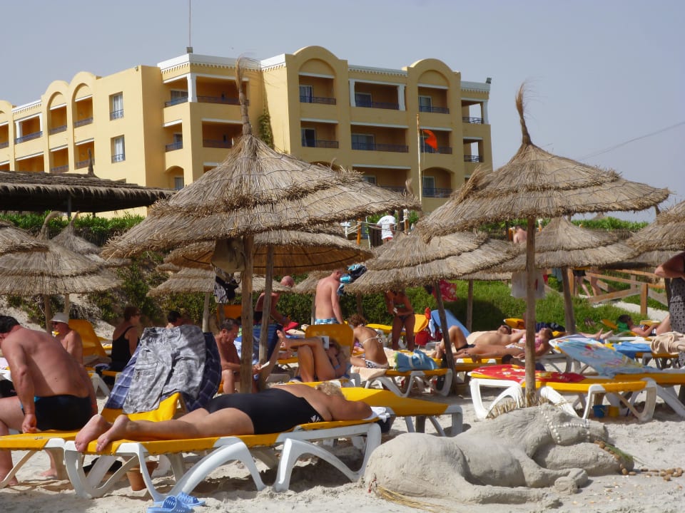 Rechts oben Zimmer 5161 mit Balkon und Meerblick Nour Palace Resort & Thalasso