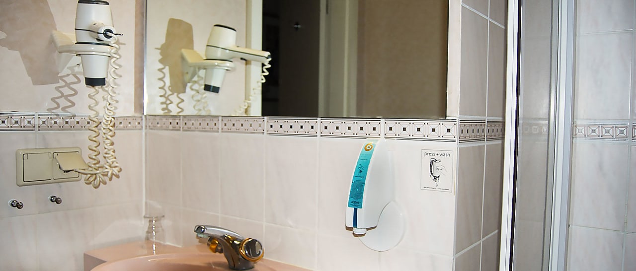 Badezimmer Georghof Hotel Berlin