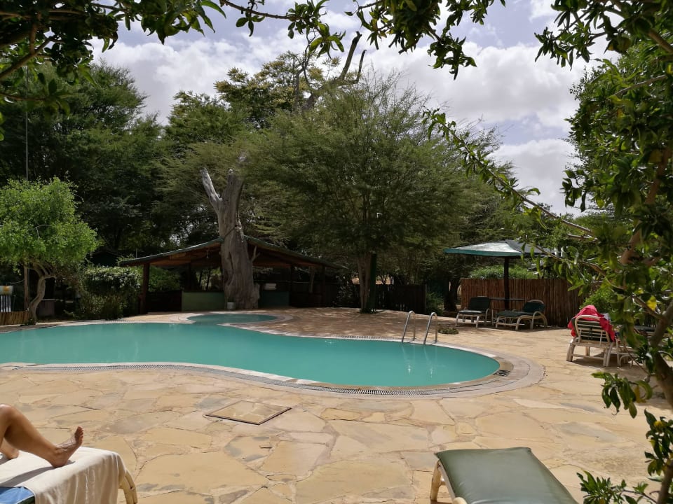 Der Pool ist super erfrischend Sentrim Tsavo Lodge