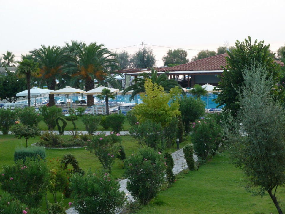 Blick vom Balkon / Haus 6 alltoura Club Hotel Poseidon Palace