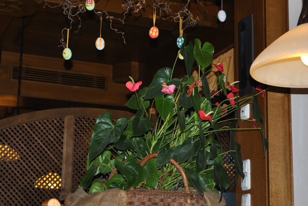 Osterschmuck Panoramagasthof-Hotel Hohe Brücke