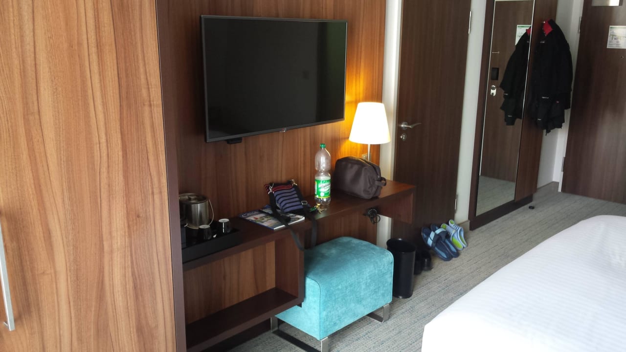 Vom Fenster aus gesehen Hotel Courtyard by Marriott Cologne