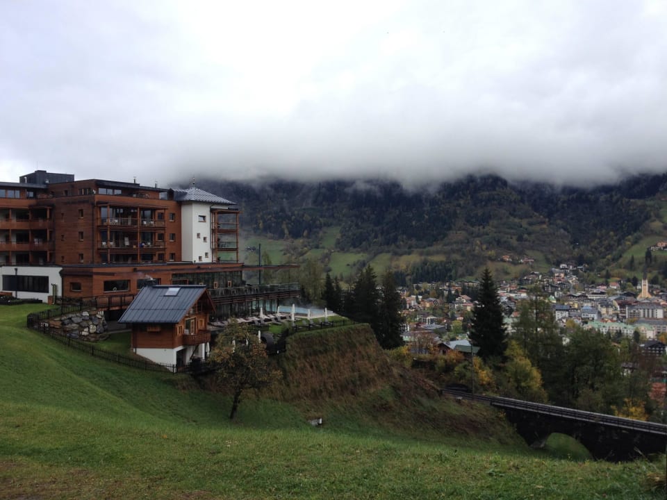 "Rückseite" des Hotels Das.Goldberg