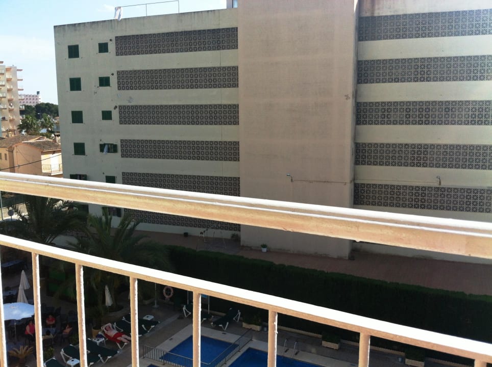 Blick vom 3. Stock Hotel Don Miguel