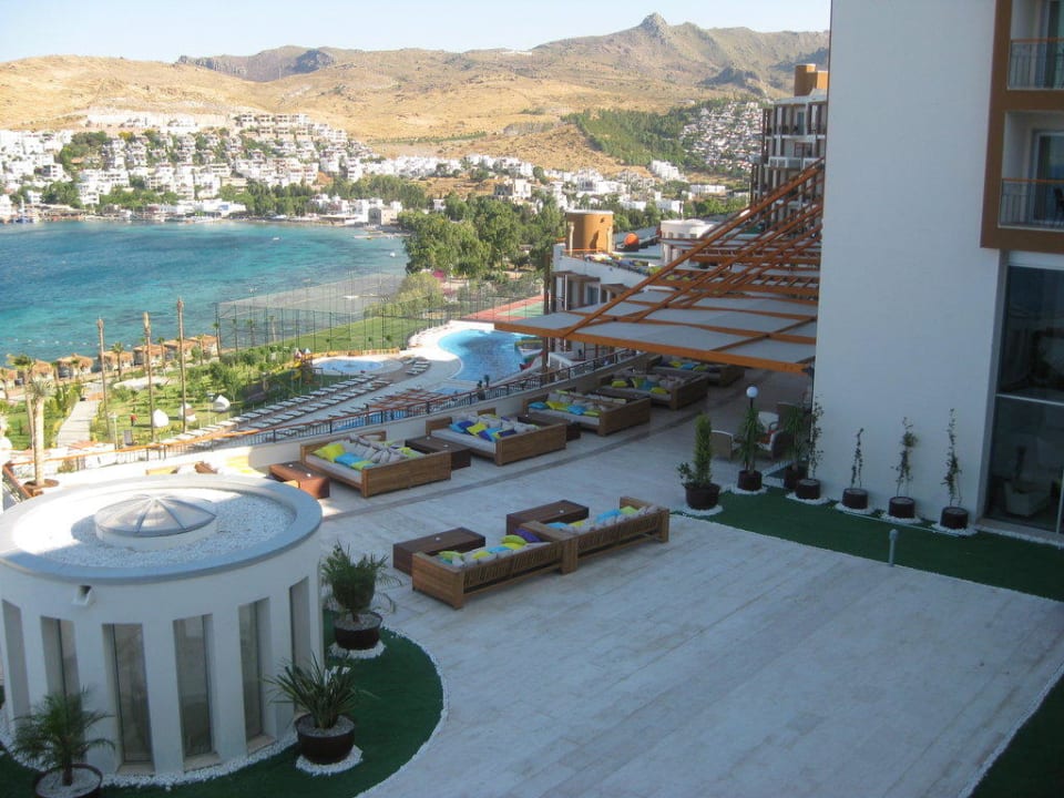 Lobbyaussenbereich Kefaluka Resort Bodrum