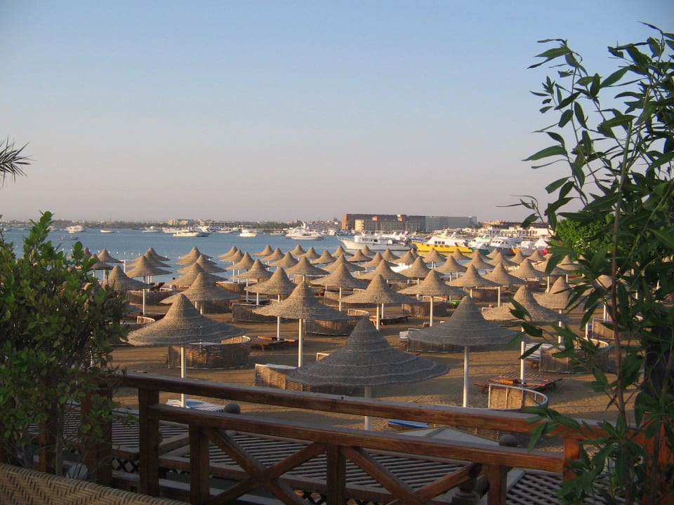 Genug Platz zw. den Liegen Siva Grand Beach