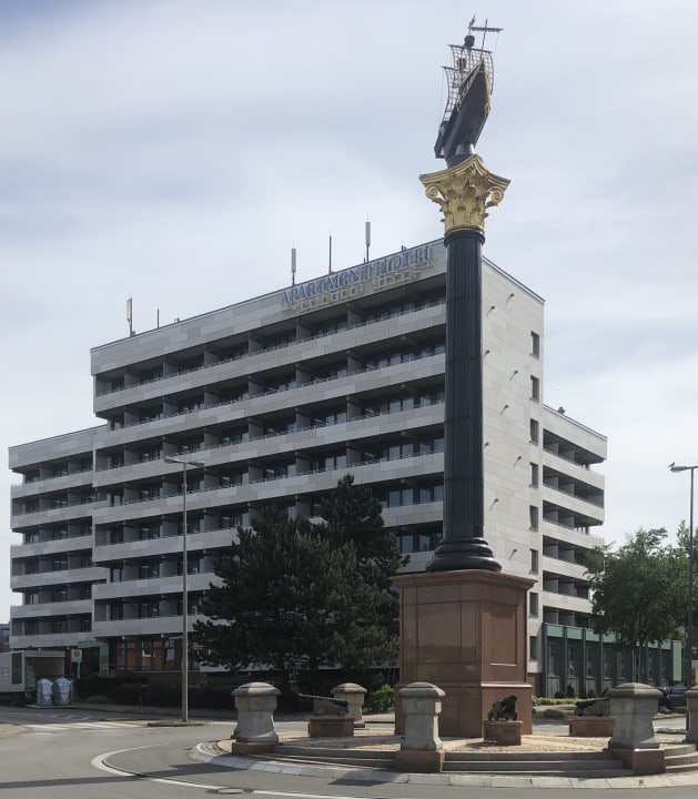 Außenansicht Apartment-Hotel Hamburg Mitte