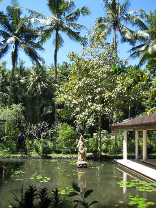 Teich und Garten Jiwa Damai Retreat Bali