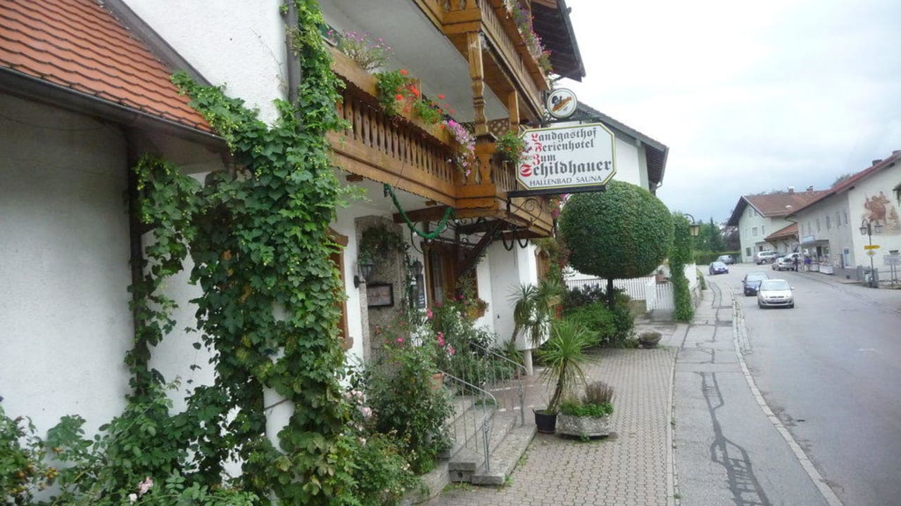 Straßenansicht Land-gut-Hotel Zum Schildhauer