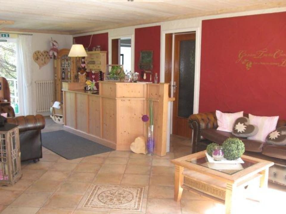 Empfang Gästehaus Wildbach