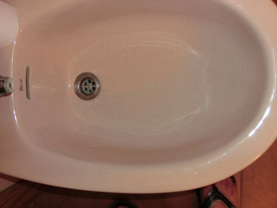 Bide im Bad nicht einmal gereinigt ! Bei Juan Playa Blanca