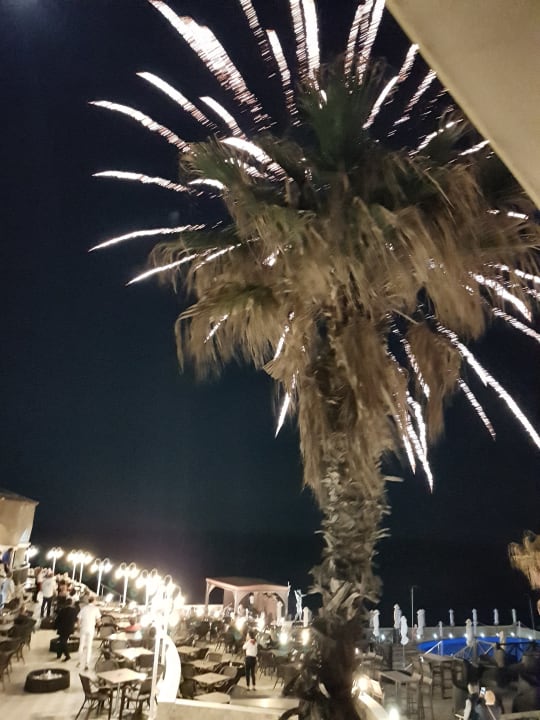 Feuerwerk  Hotel Kalithea Horizon Royal