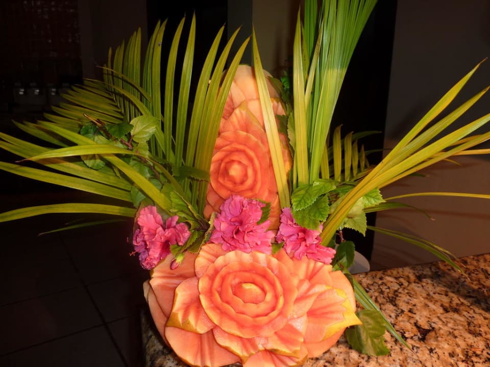 Blumen aus der Küche Catalonia Playa Maroma