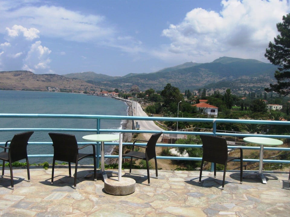 Blick von der Poolbar Hotel Alma Beach