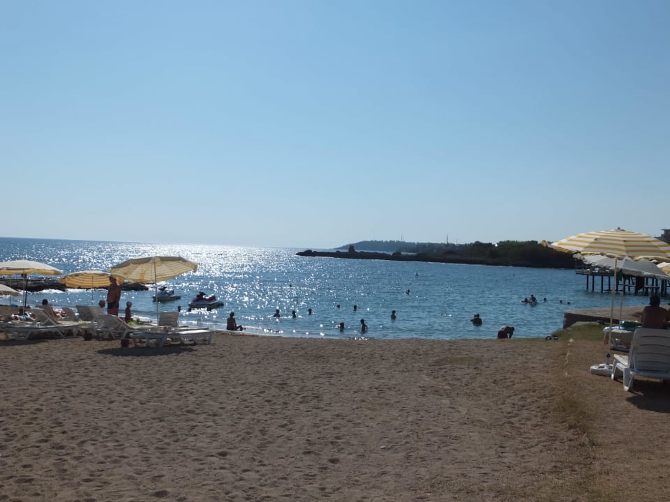 Ausblick auf den Strand Oz Hotels Incekum Beach