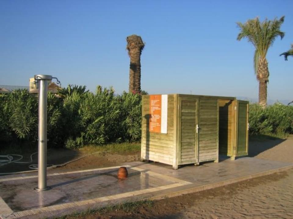 Duschen und Umkleide Belek Beach Resort Hotel