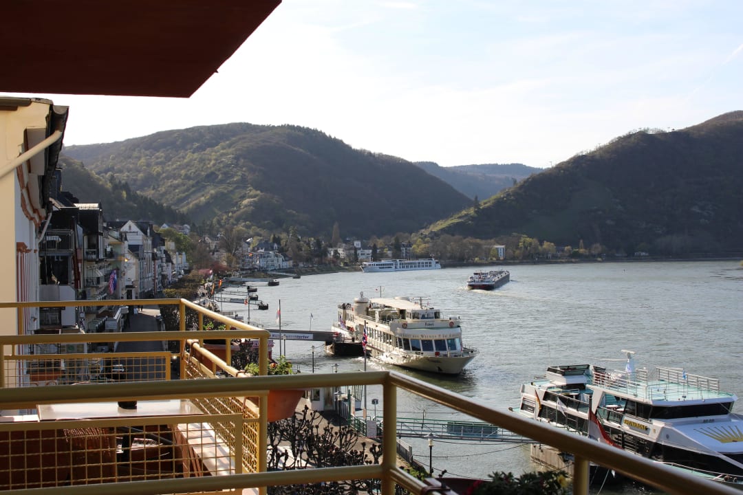 Ausblick Rheinhotel Lilie