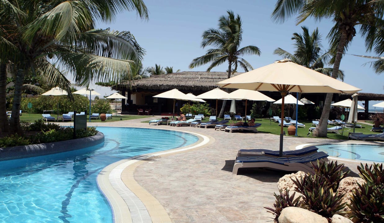 Sehr schöne poolanlage Hilton Salalah  Resort
