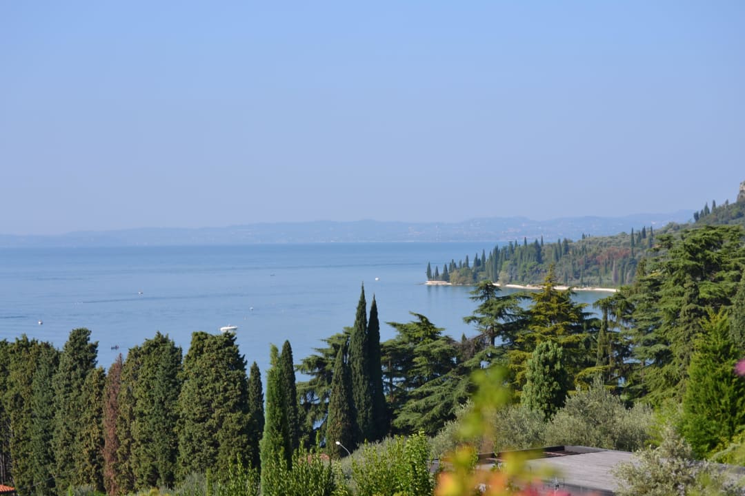 Blick auf den Gardasee Hotel Marco Polo