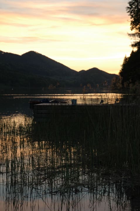 Abendstimmung im Mai  Hotel Seewinkel