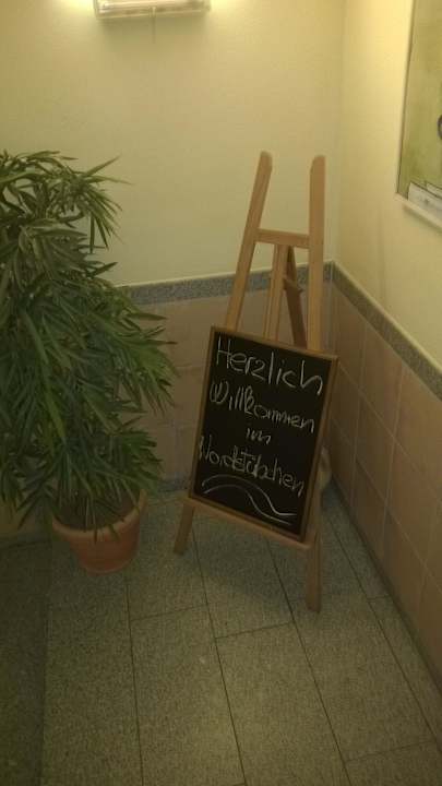 Eingang zum Restaurant Hotel Nord