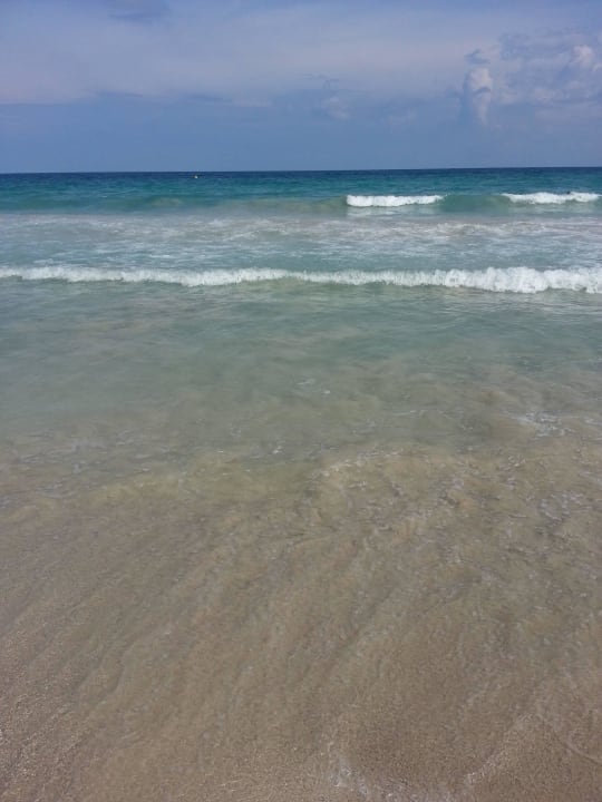 Glasklares Wasser am Strand von Sa Coma Aparthotel Playa Dorada