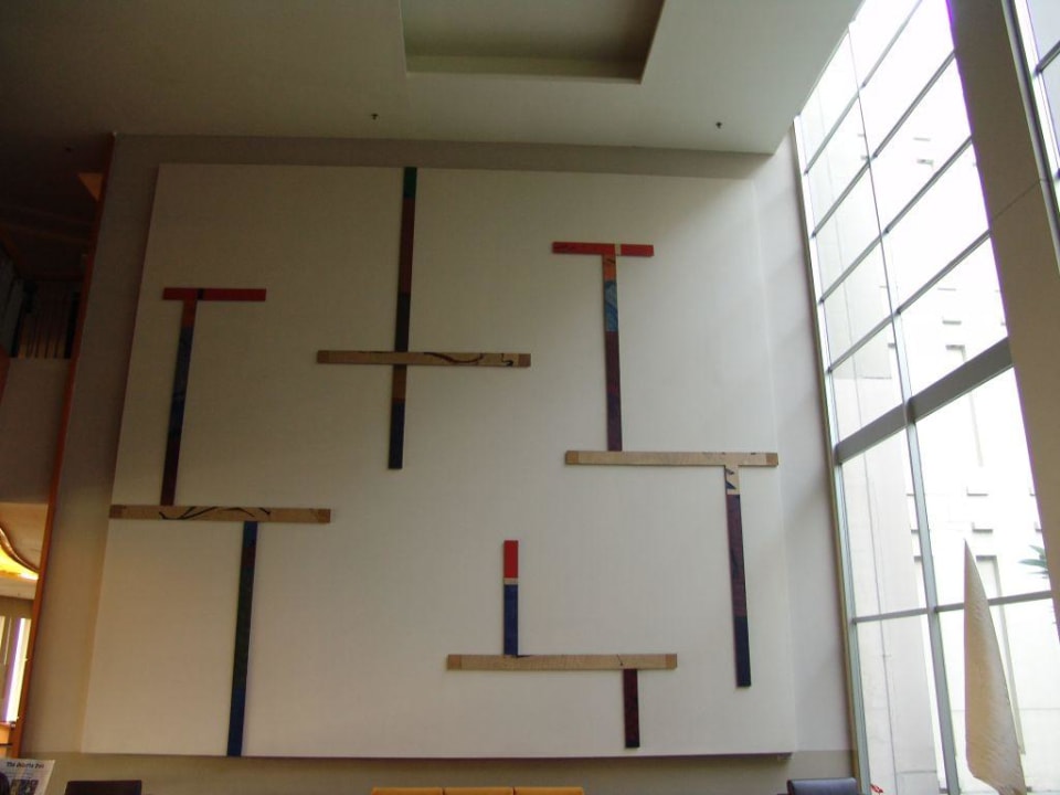 Kunst in der Lobby Mövenpick Hotel Jakarta City Centre