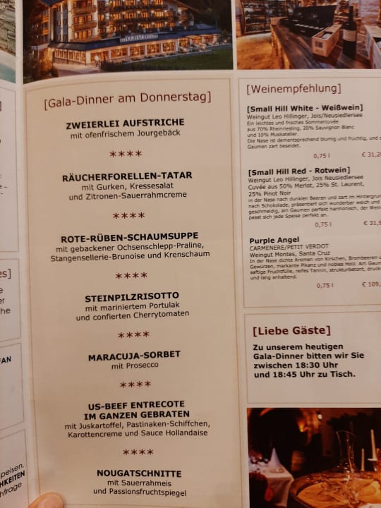 Gastro Verwöhnhotel Kristall