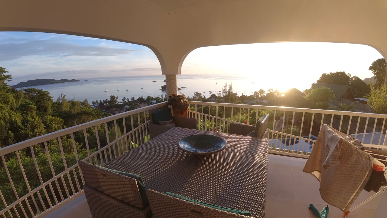 Ausblick Hotel Le Duc de Praslin
