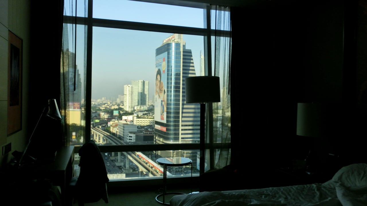 Fensterblick Eastin Grand Hotel Sathorn