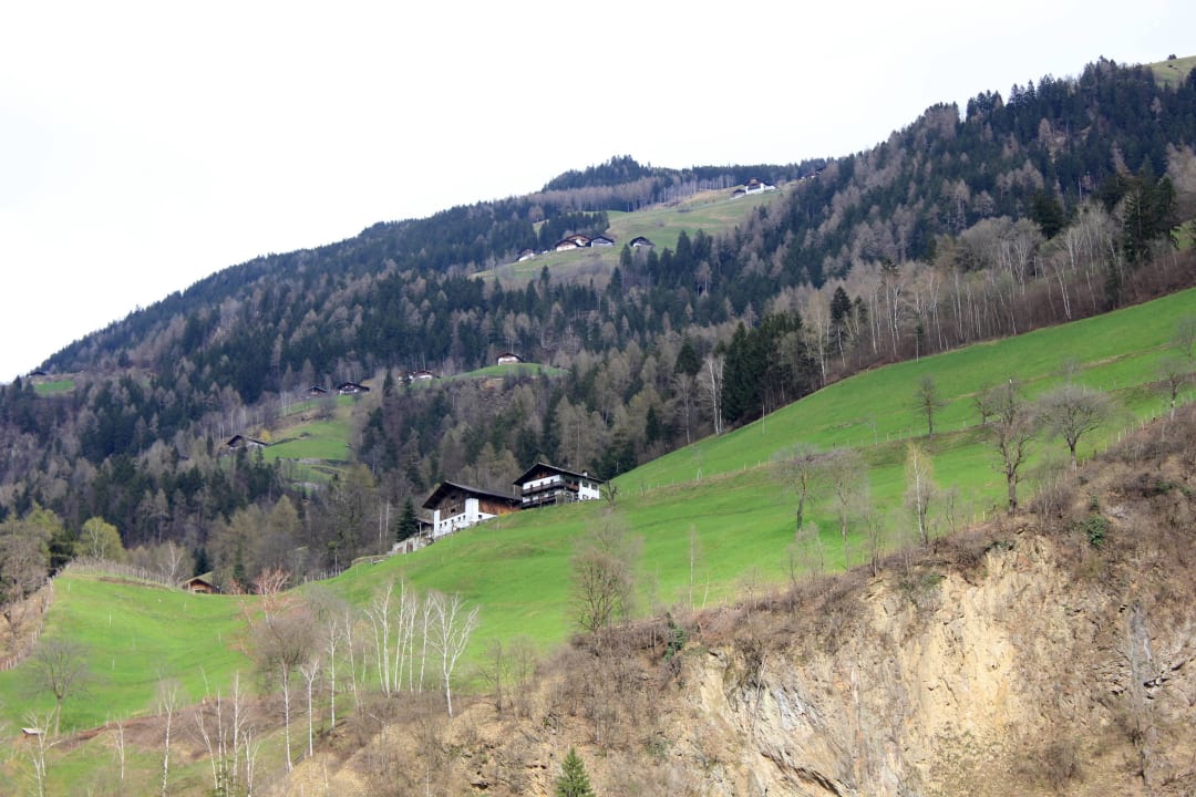 Aus dem Zimmer in nördlicher Richtung Alpenhof Lodge Passeiertal