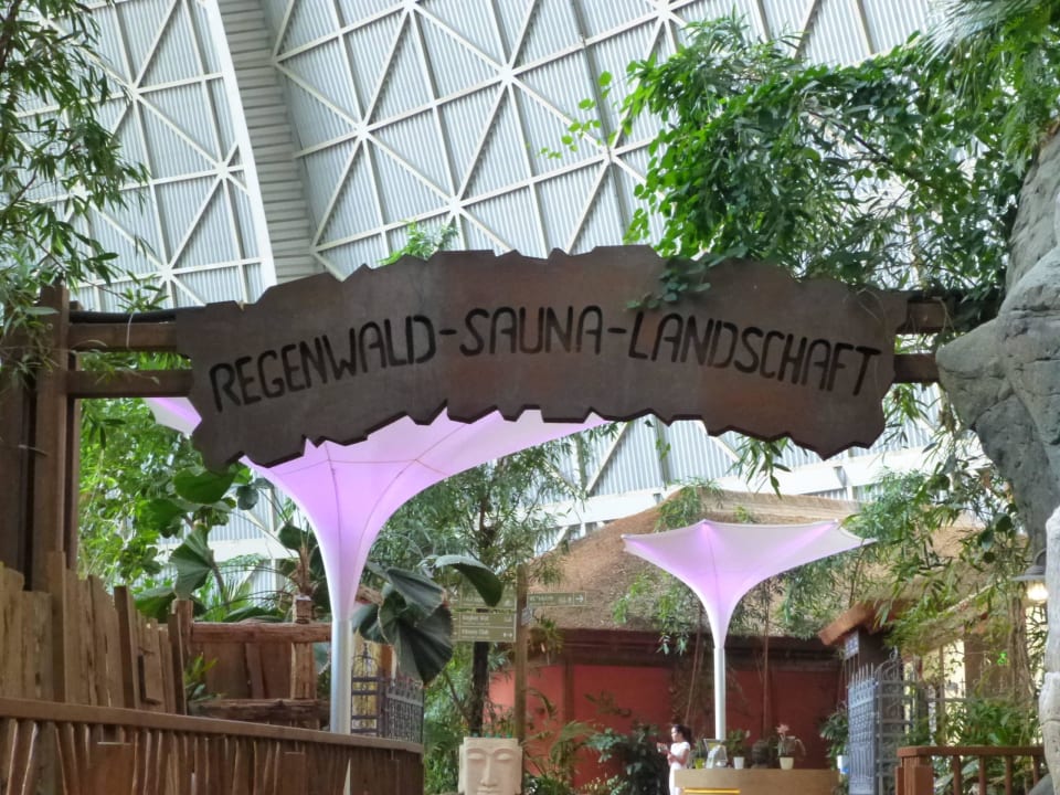 Sauna Tropical Islands Resort