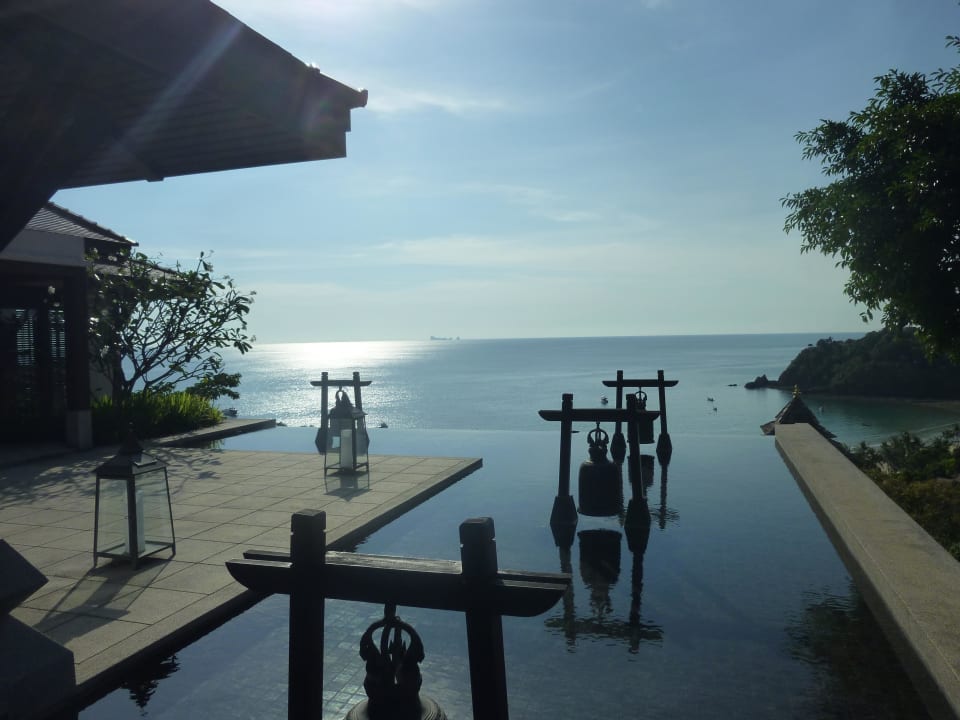 Ausblick von Lobby Pool Villen Hotel Pimalai Resort & Spa