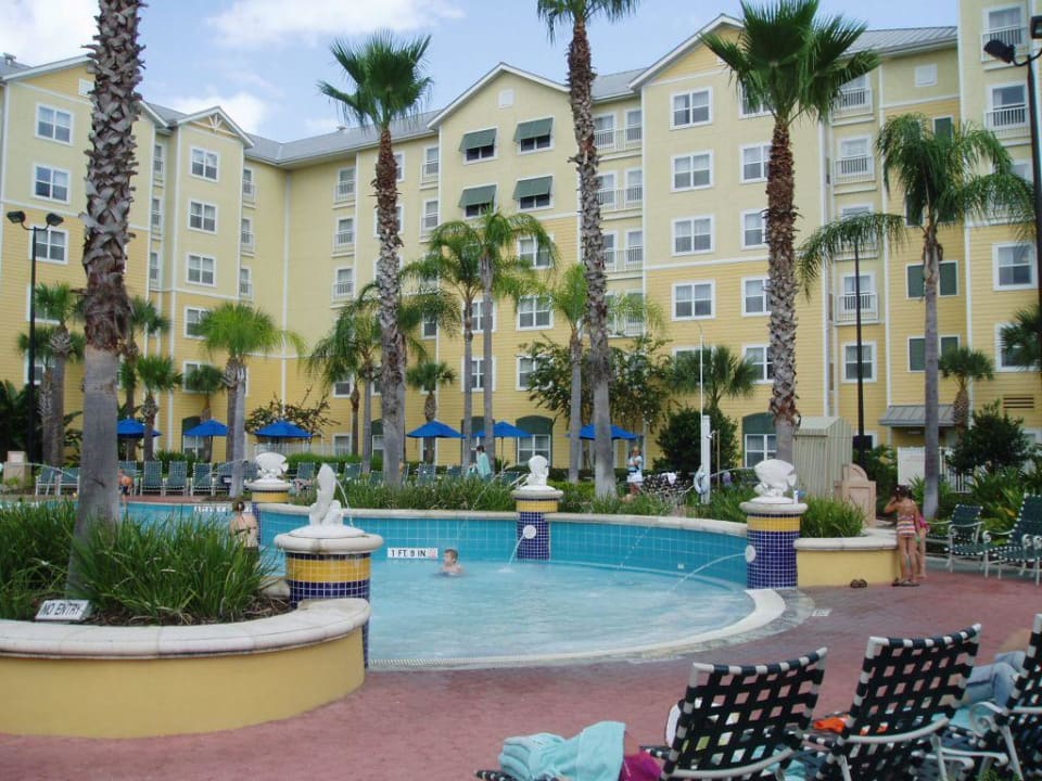 Hotelansicht vom Pool aus Hotel Residence Inn Orlando by Marriott