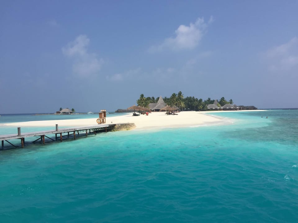 Südseite der Insel Veligandu Maldives Resort Island