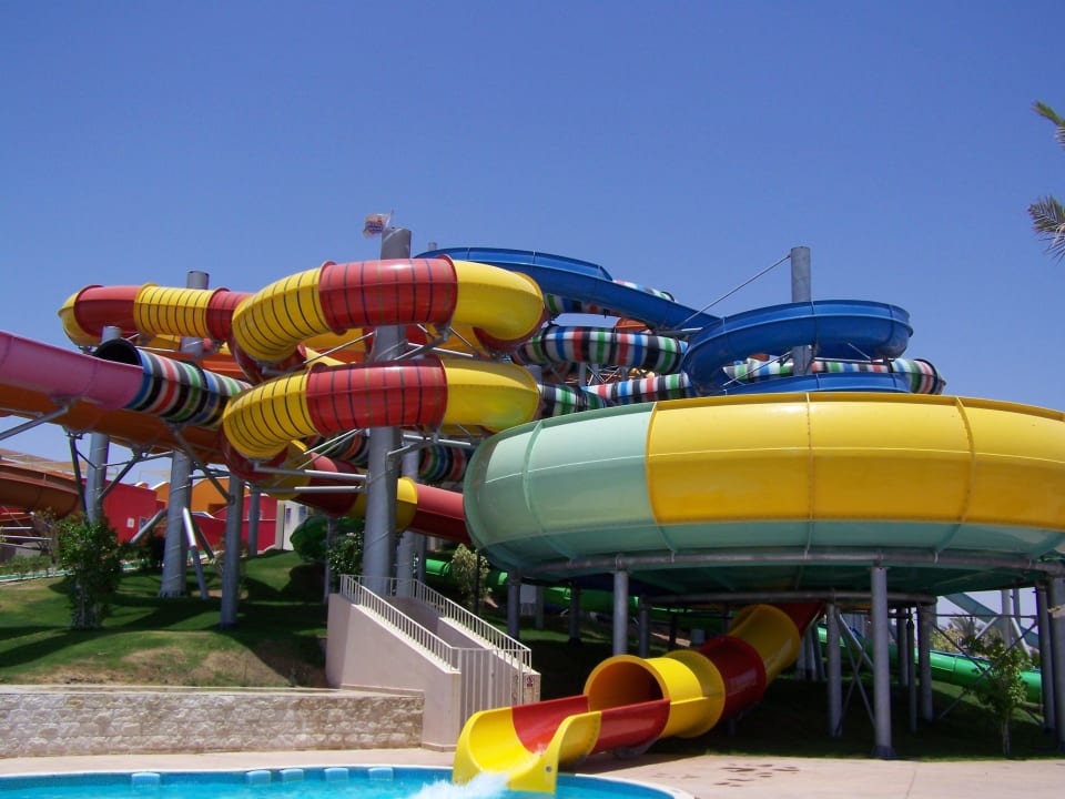 Für Hotelgäste kostenloser Wasserrutschenpark Jaz Makadi Oasis Resort