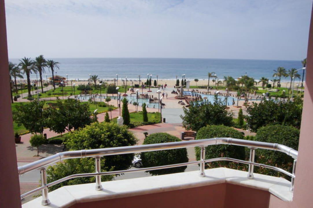 Balkonaussicht 2. Etage Block A Hotel Kahya