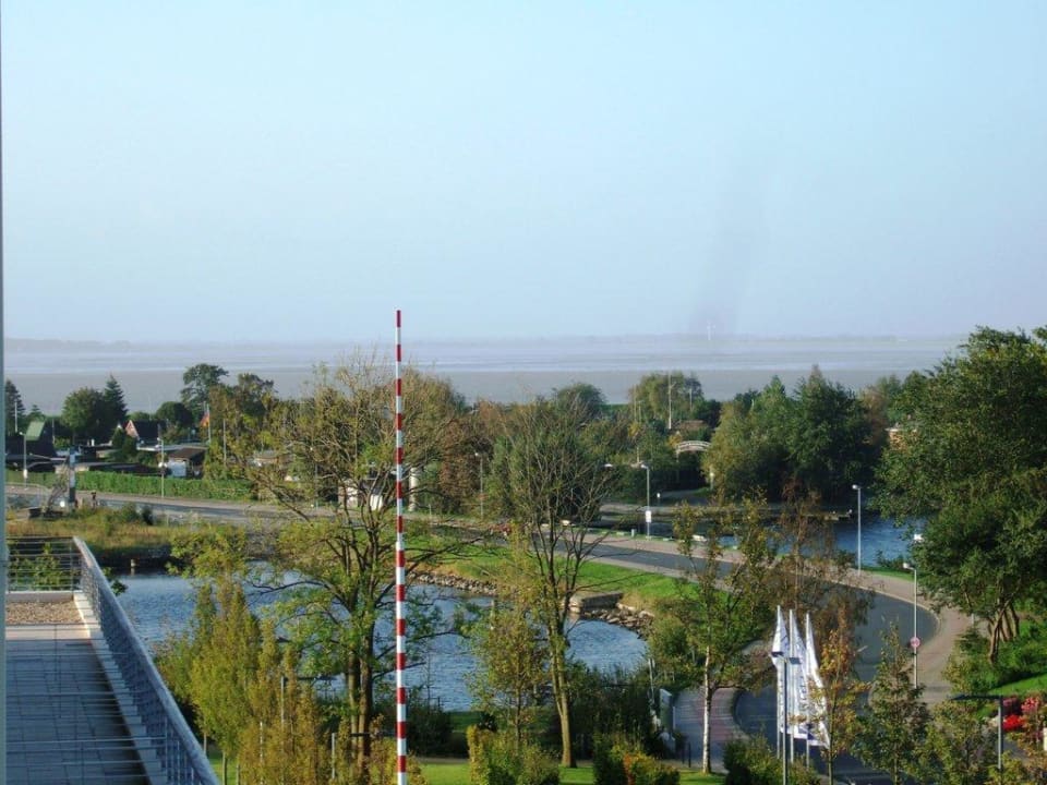Ausblick vom Zimmer ATLANTIC Hotel Wilhelmshaven